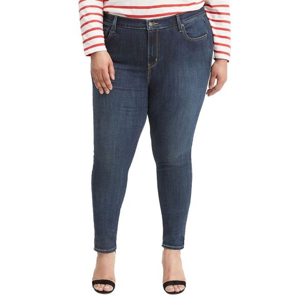Levi's Denim - Levi's Womens Plus Size 721 Hi Rise Skinny Jeans 22W Blue Story - NWT $70